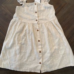 H&M linen girls dress